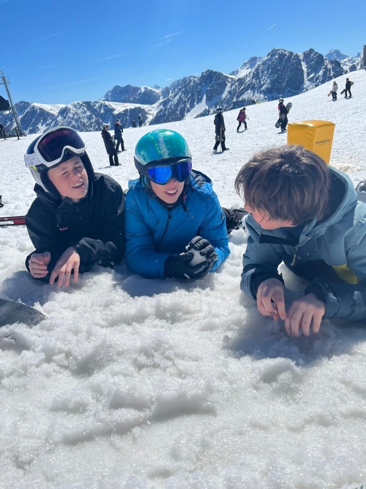 Deelnemers van Snow Xperience Pasen